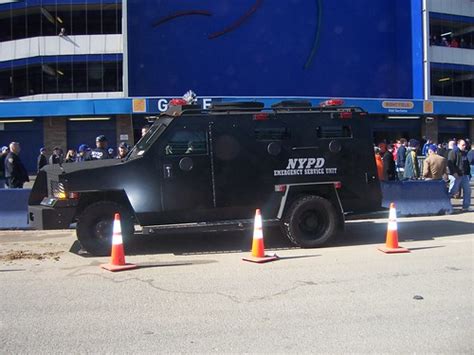 Nypd Esu Modified Ford Lenco Bearcat Armored Vehicle First On Scene