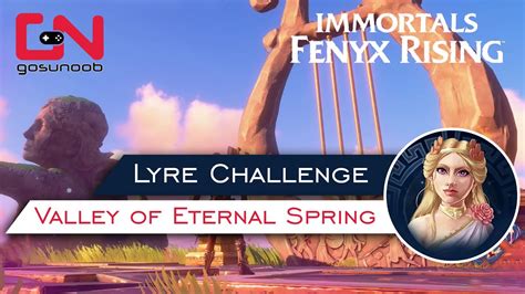 Immortals Fenyx Rising Lyre Myth Music Challenge Valley Of Eternal