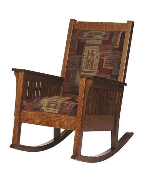 Jakes Amish Furniture 1200 Mission Rocking Chair Mission Style