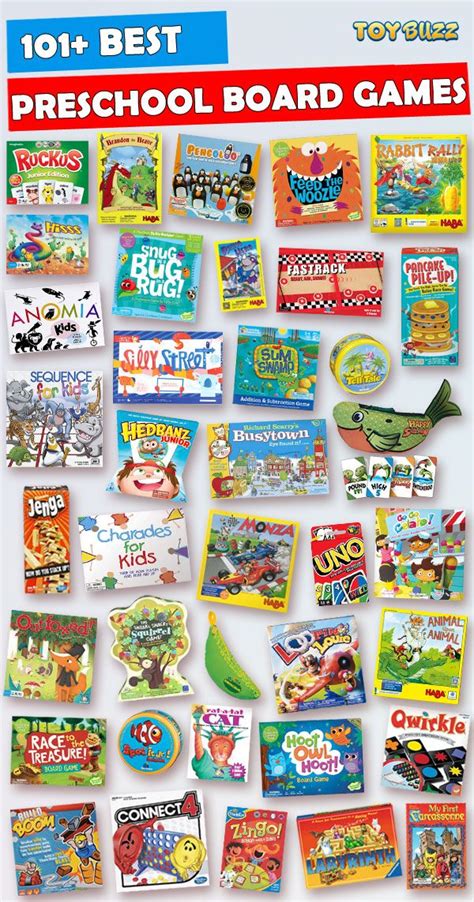 101 Brilliant Board Games For Preschoolers Preschool Board Games