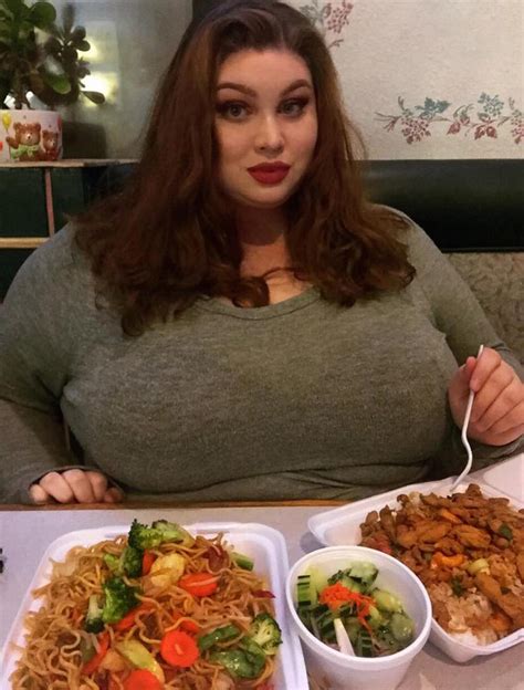 Webcam Model Who Weighs Stone Makes A Fortune Eating Calories A Day In Front Of