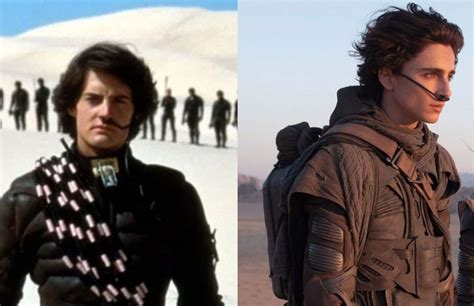 Ребекка фергюсон, тимоти шаламе, джейсон момоа и др. Character comparisons: Dune 1984 vs Dune 2020