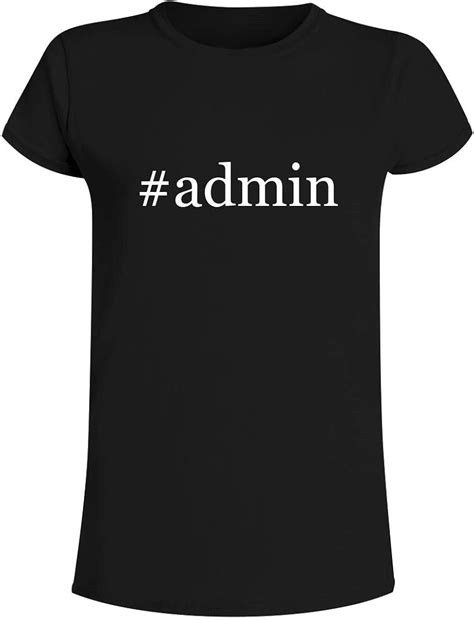 Admin Womens Hashtag Soft Graphic T Shirt Clothing