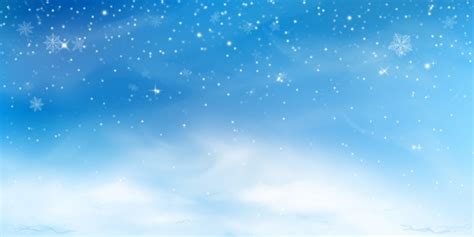 Free Vector Snow Winter Background Sky Landscape With Cold Cloud