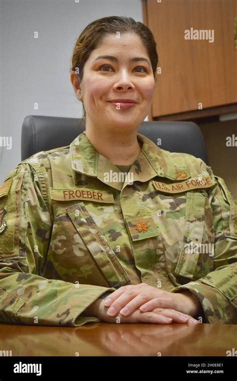 Maj Christine Froeber Section Commander For The 618th Air Operations