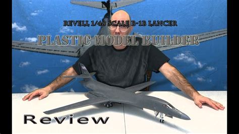 Review And Reveal Of The Revell B 1b Lancer 148 Plastic Model Youtube