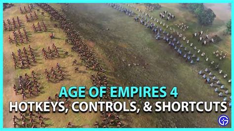 Master The Game With Age Of Empires 4 Hotkeys