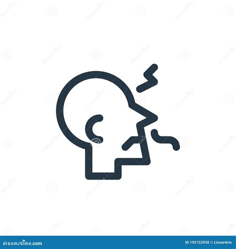 Smell Icon Vector From Quit Smoking Concept Thin Line Illustration Of