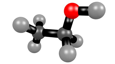 Ethanolalcoholmolecule3dstructural Formula Free Image From