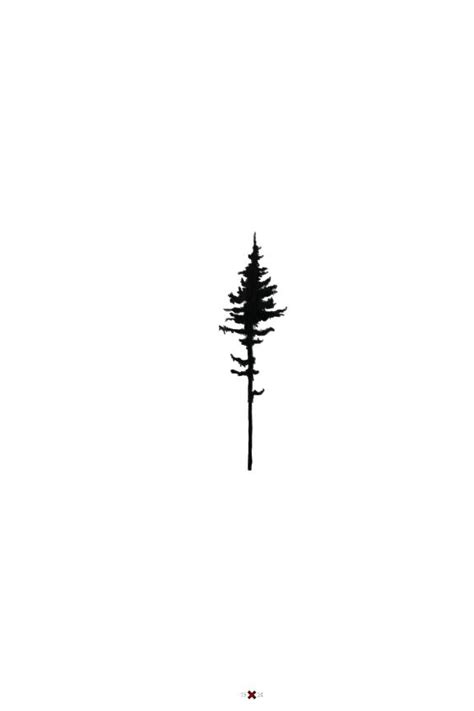 Simple Pine Tree Silhouette At Getdrawings Free Download