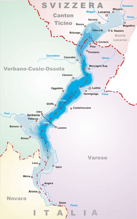Formazione turistica e comunicazione, la regione lombardia investe su angera e il lago maggiore. Cartina Lago Maggiore Lombardia_ | Sommerkleider 2015