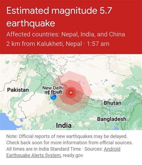 Magnitude Earthquake Hits Nepal Tremors Felt In Delhi Finance Update