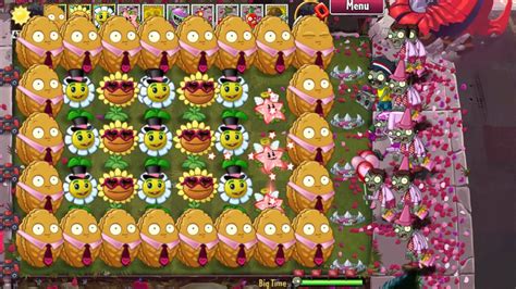 Plants Vs Zombies Pak Valenbrainz Unsodded And Big Time Gameplay