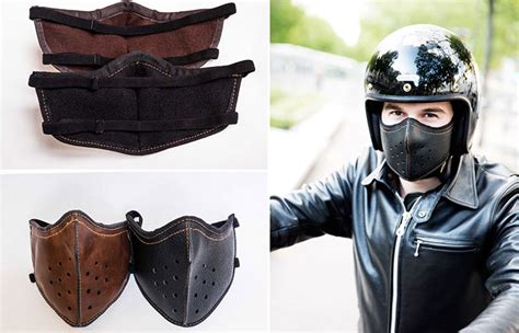 Slim Leather Motorcycle Mask Jebiga Design And Lifestyle