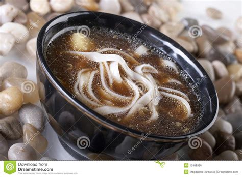 Asian Da Sopa De Macarronete Foto de Stock - Imagem de sopa, asian: 10988956