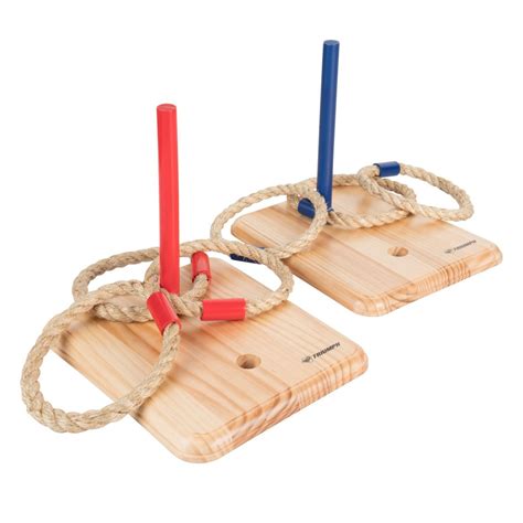 Viva Sol Triumph Wood Quoit Set With Rope Toss Rings And Reviews Home