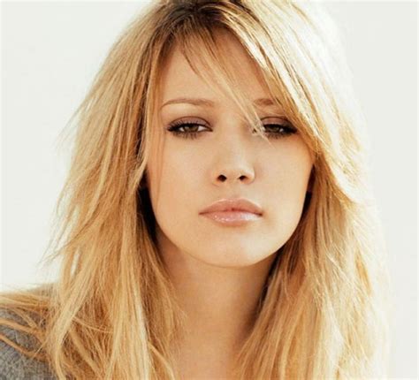 Long Hairstyles With Layers And Side Swept Bangs