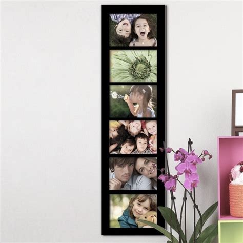 Shop Adeco 6 Opening Black 5x7 Collage Picture Frame Free Shipping