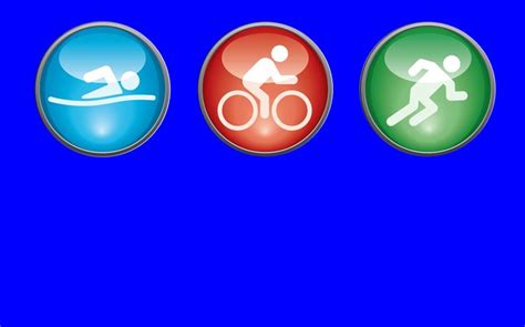 The five olympic rings are depicted on a white background to form the olympic flag. 1000+ images about Triathlon symbols on Pinterest
