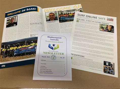 Newsletter Printing Perth G Force Printing