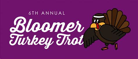 6th Annual Bloomer Turkey Trot Mary Rufledt Lifestyle Blog That