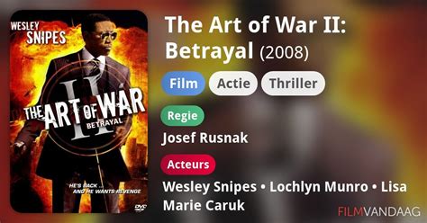 The Art Of War Ii Betrayal Film 2008 Filmvandaagnl