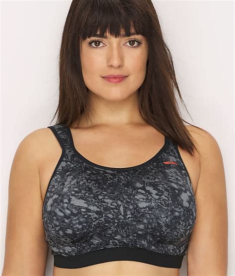 brooks maia underwire sports bra and reviews bare necessities