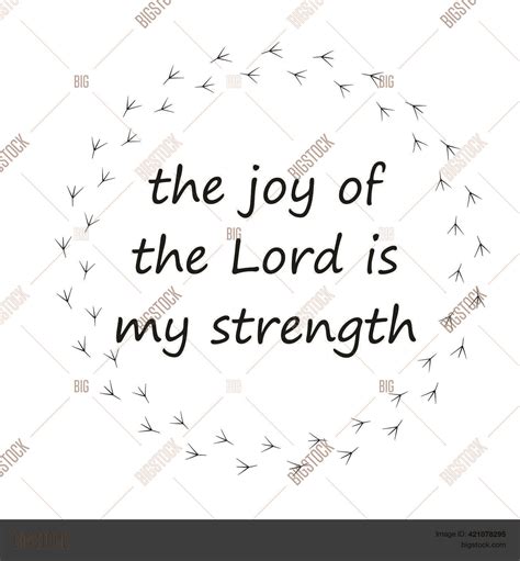 Joy Lord My Strength Vector And Photo Free Trial Bigstock
