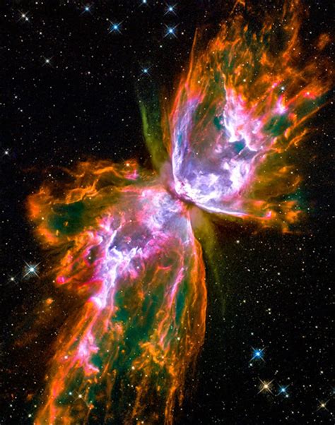 Nasa Color Enhanced Photograph Of Planetary Nebula Ngc 6302 Etsy