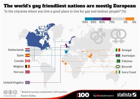 Resources o map of lgbt friendliness in latin america • news sources o pink news: These are the world's most gay-friendly countries | indy100