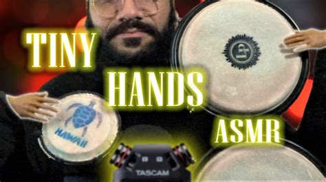 asmr tiny hands binaural tapping on with tiny hands percussive sounds asmr youtube