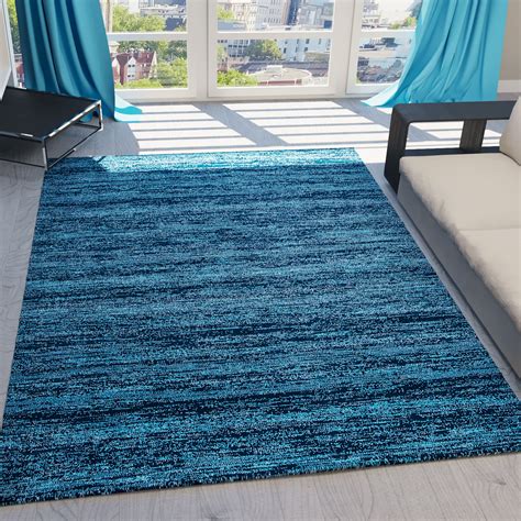 Anthrazit, 120 cm rund, mia´s teppiche emma wohnzimmer teppich, kurzflor. Moderner Teppich Kurzflor Meliert in 8 Farben Robust ...
