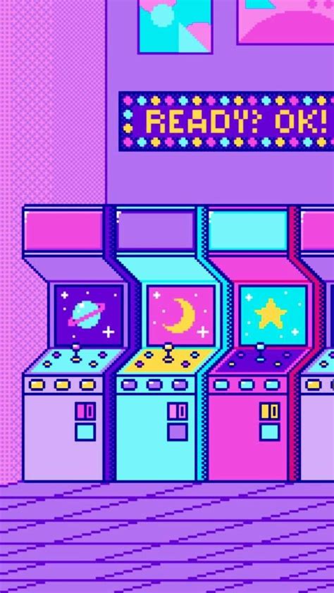 Aesthetic Arcade Wallpapers Wallpaper Cave