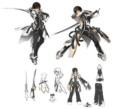 Blade Master Concept Characters And Art Elsword Character Art