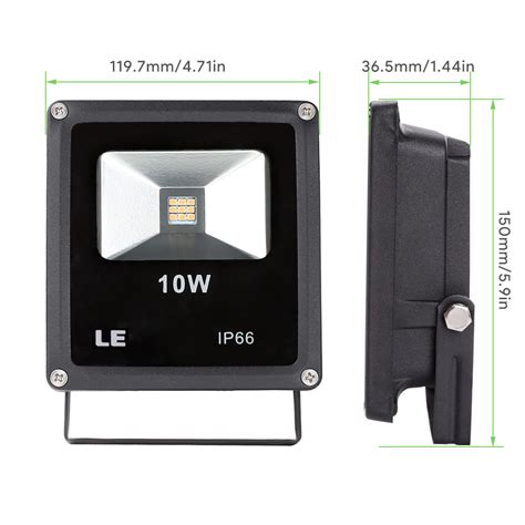 10w Led Floodlight Outdoor Warm White For Security Lighting Le®