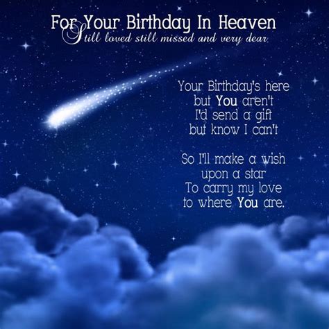 For Your Birthday In Heaven Pictures Photos And Images For Facebook