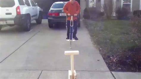 Amazing Pogo Stick Tricks Easy To Do At Home Youtube