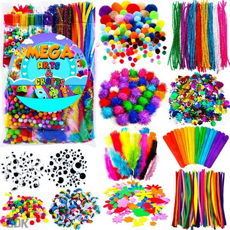 Goodyking Arts And Crafts Supplies For Kids 1170pcs
