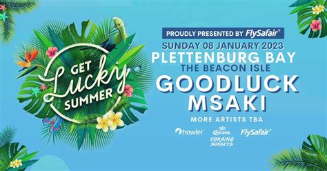 Get Lucky Summer Plett Edition 3 Event Plettenberg Bay Garden Route