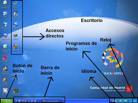 EL ESCRITORIO DE WINDOWS