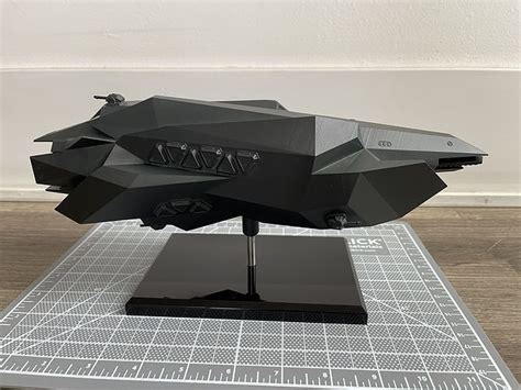 3d Print Amun Ra Stealth Frigate From The Expanse 3d Model 3d Printable