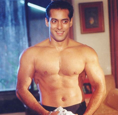 Shirtless Bollywood Men Salman Khan In The 90s Pure Shirtless Bollywood Men Hotness
