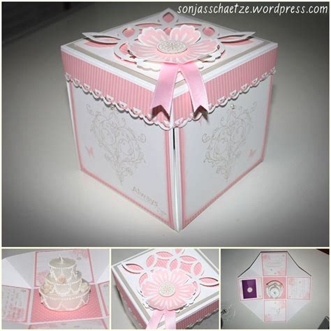 Explosionsbox 3d Paper Projects Paper Crafts Tampons Mini Albums