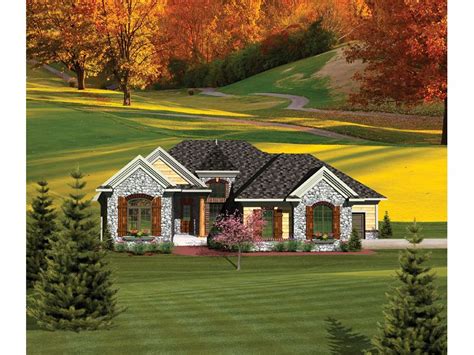 View our top trending french country plan, the prairie pines. Carton Rustic Ranch Home | Ranch style house plans, French ...