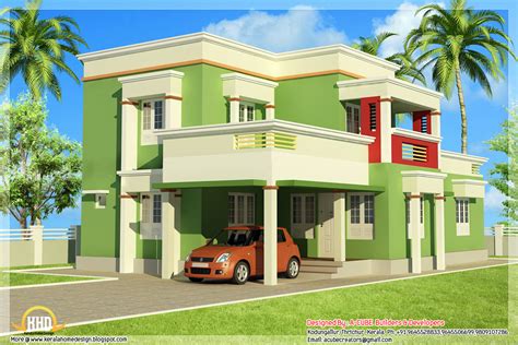 Simple 3 Bedroom Flat Roof Home Design 1879 Sqft Home Appliance
