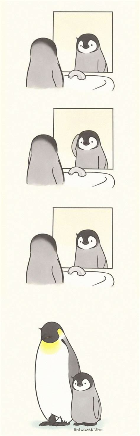 30 Comics Featuring An Adorable Little Penguin By Self Taught Artist