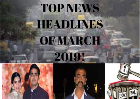 Top News Headlines That Trended In March 2019 Trendpickle