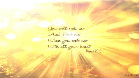 Esther Miracle Seek Him With All Your Heart And You Will Find Him