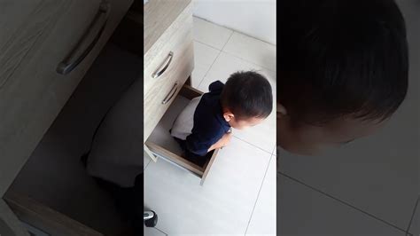 Lucunya Anak Kecil Masuk Laci Sendiri Youtube