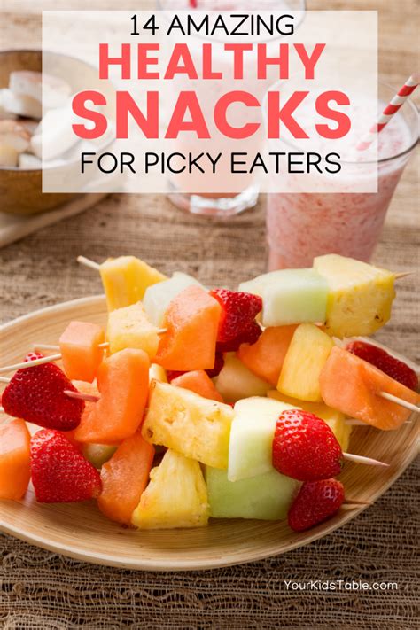 The Most Amazing Healthy Snacks For Picky Eaters In 2022 Picky Eater
